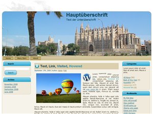 Mallorca Blog mit WordPress